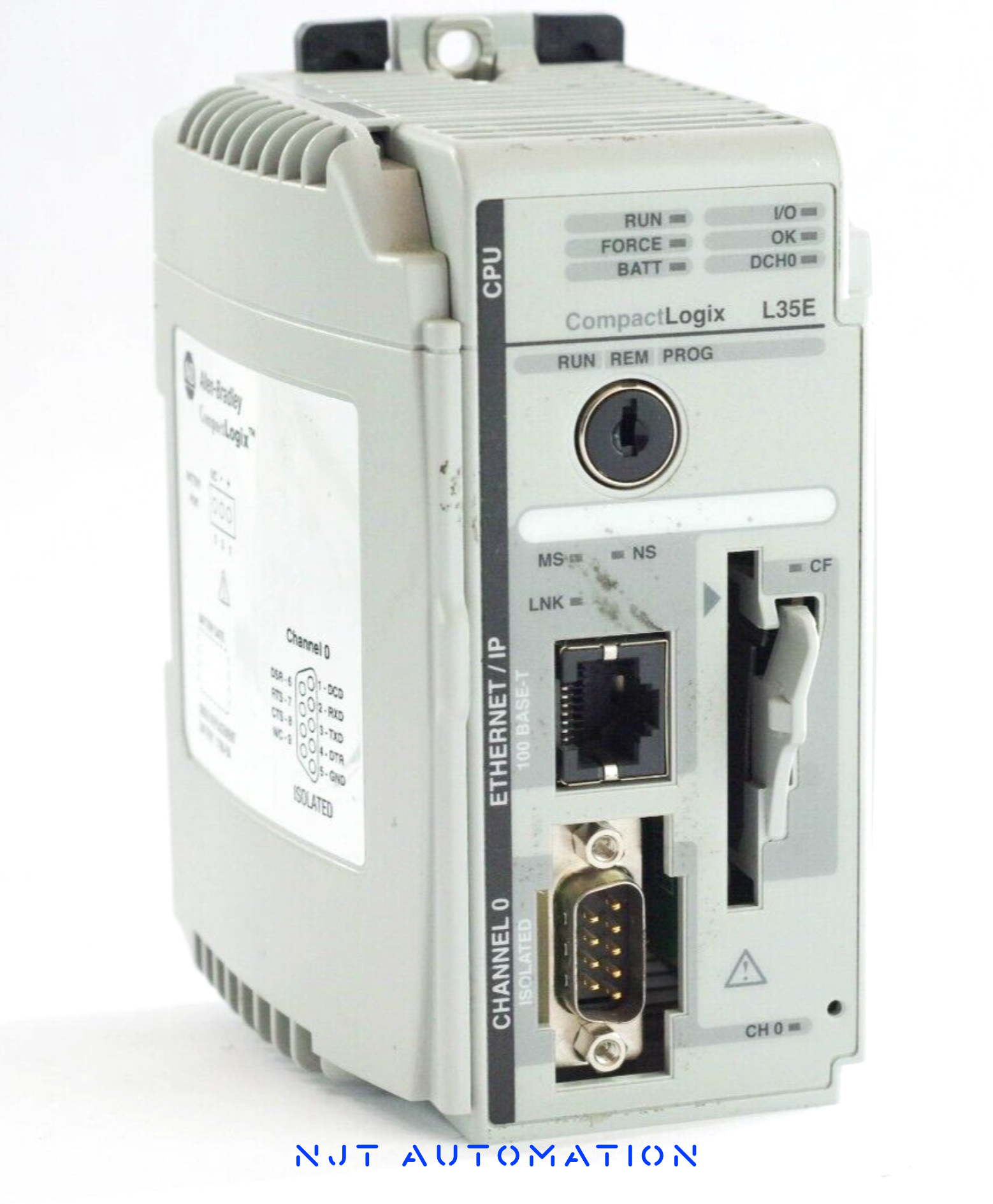 Allen-Bradley 1769-L35CR CompactLogix controller, 1.5 MB – front view